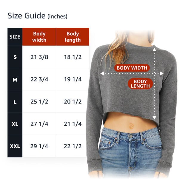 Light Cropped Sweatshirt - Image 5