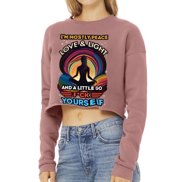 Light Cropped Sweatshirt - Image 3