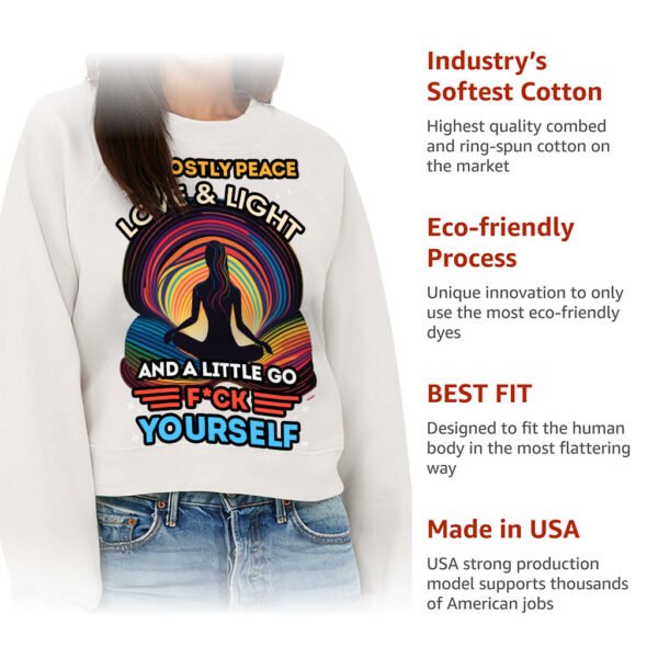 Light Raglan Pullover Sweatshirt - Image 6