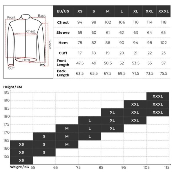 Long Sleeve Cycling Jersey - Image 7