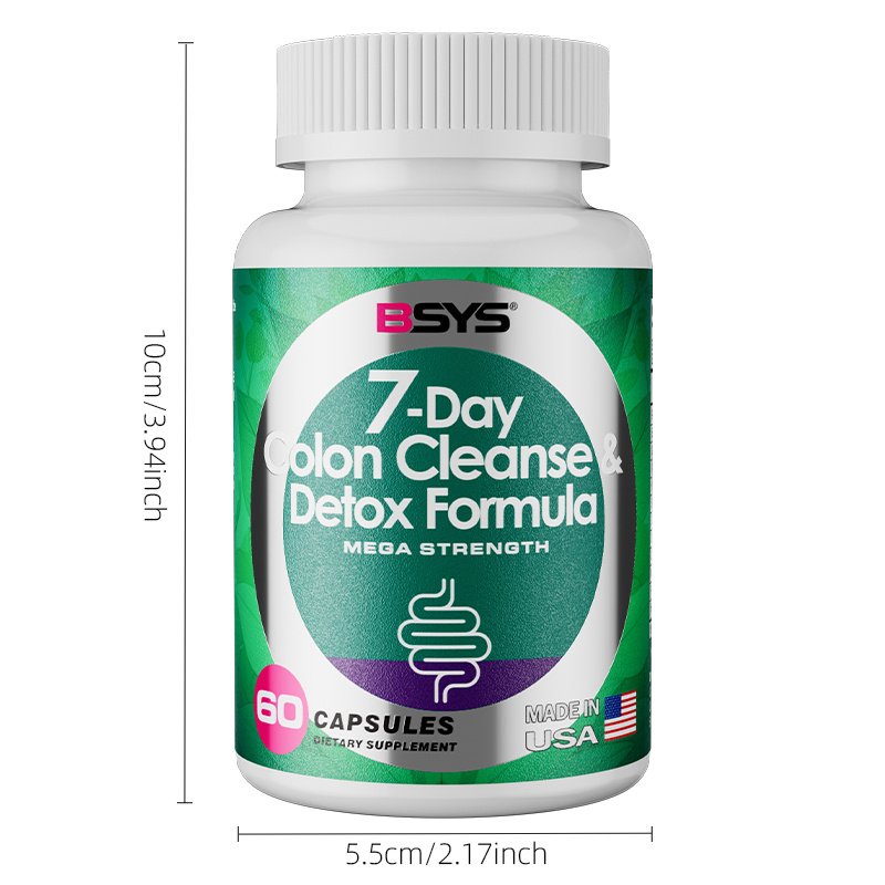 7 Day Colon Cleanse & Detox Formula 60's Image 3